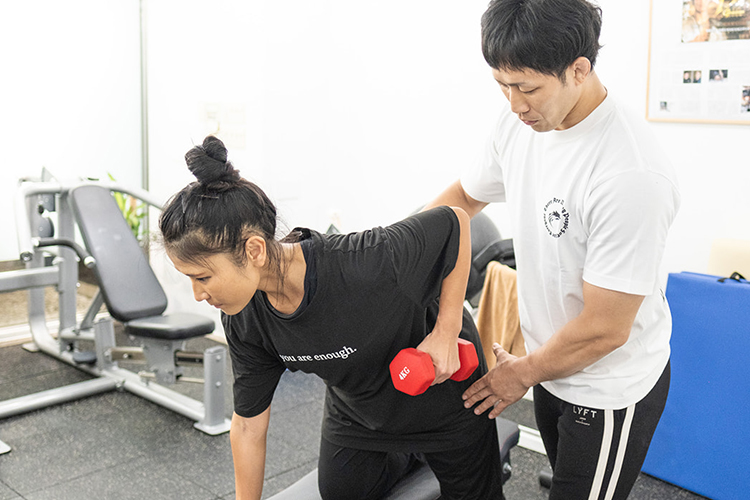 パーソナルトレーニング風景